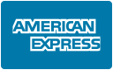American Express (AMEX) card payments accepted